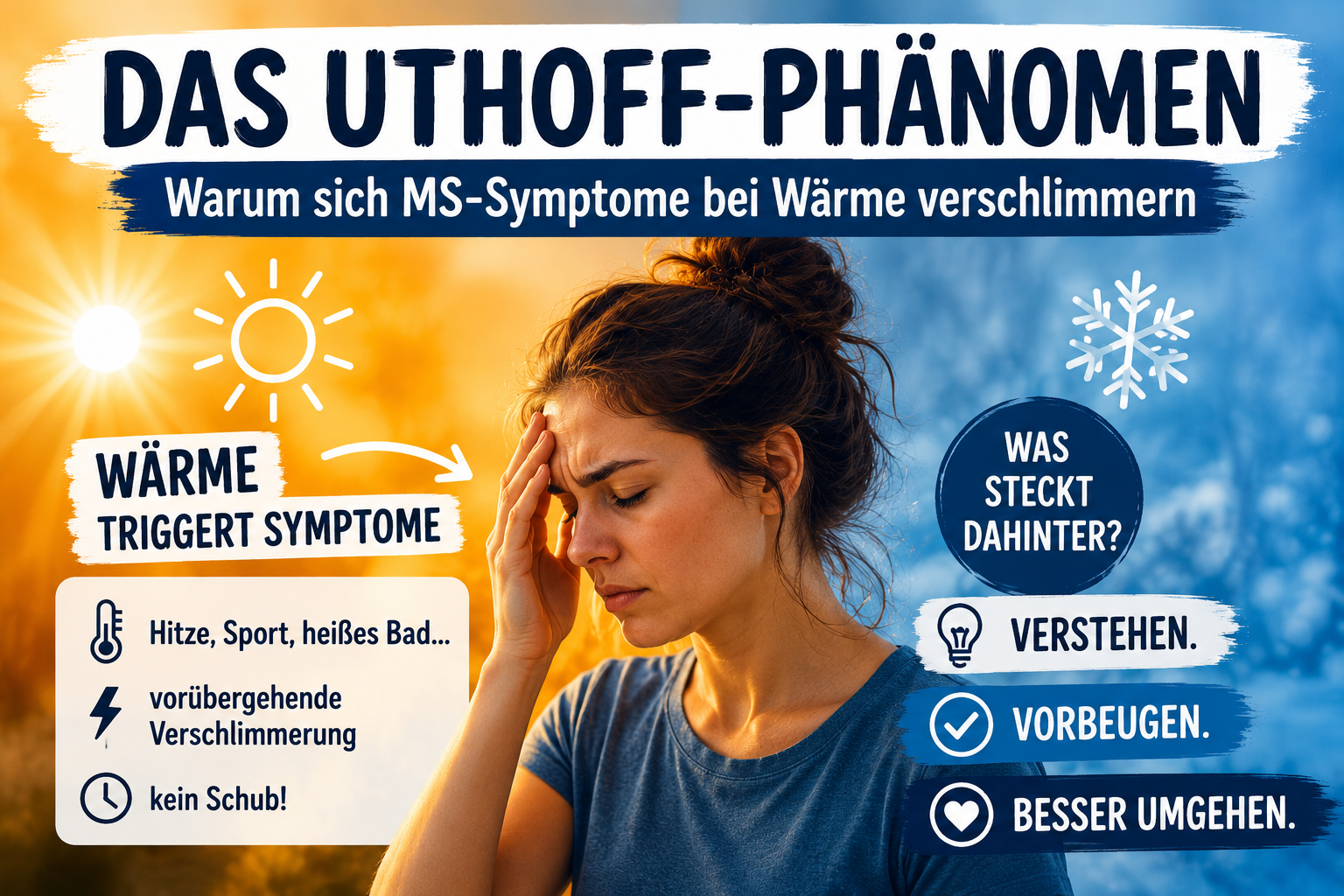Das Uthoff-Phänomen – Warum sich MS-Symptome bei Wärme verschlimmern